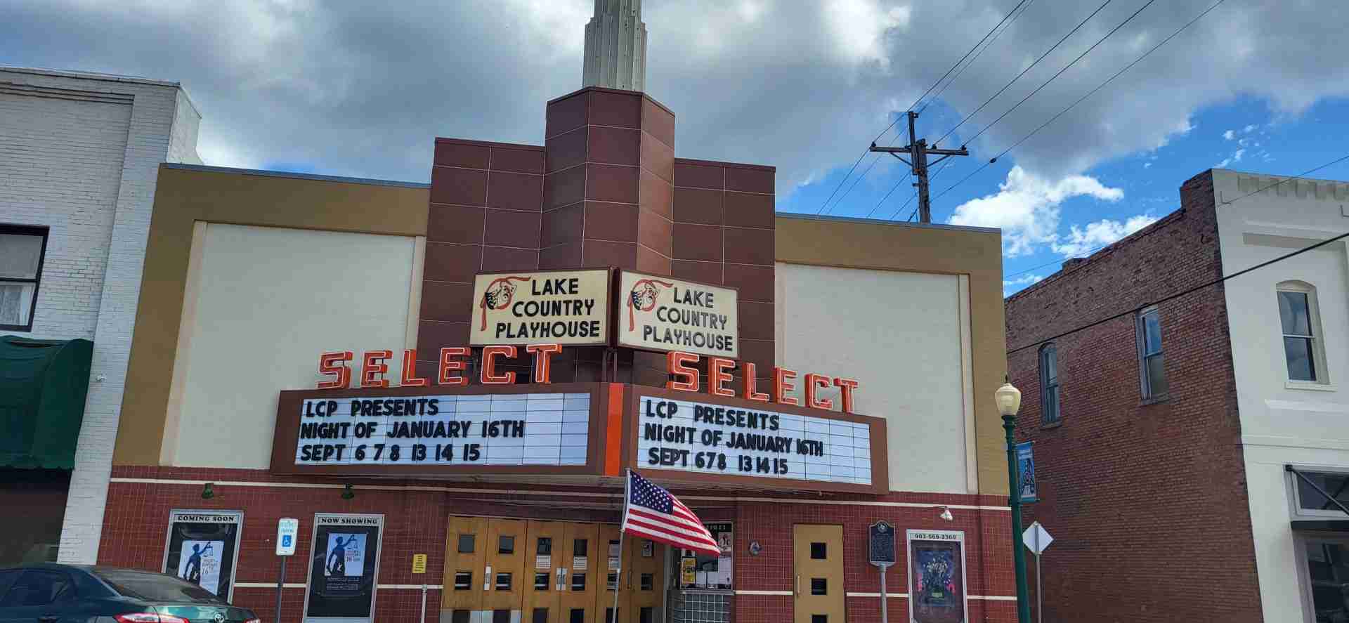 The Select Theater, in Mineola, Wood County, TX
